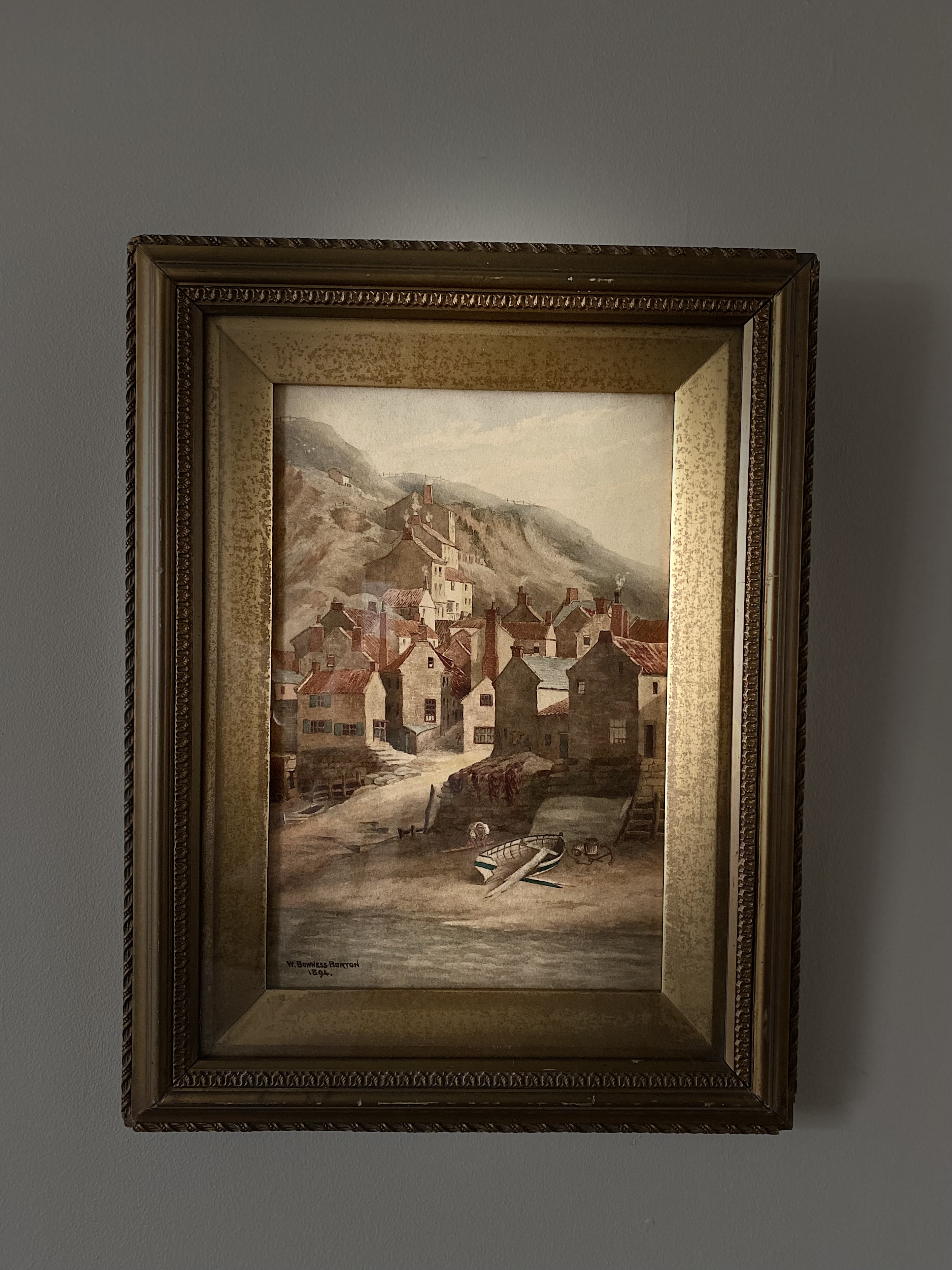 130 years old - lovely old painting - all original